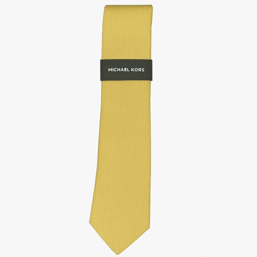 Michael Kors mens 100 % silk neck tie Classic Geo